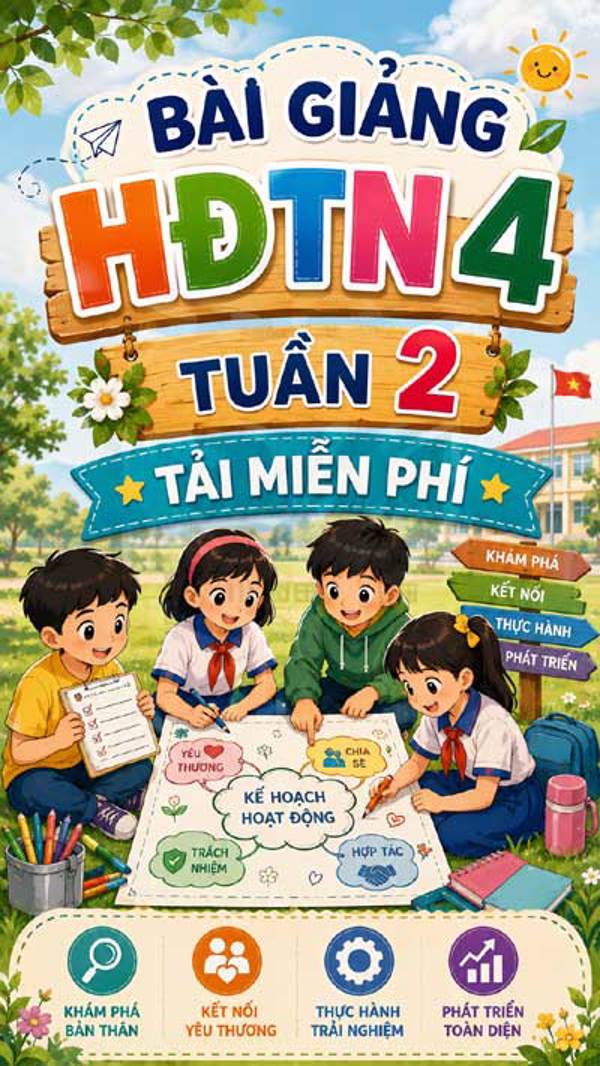 Bài giảng HĐTN 4 tuần 2 - Tải miễn phí