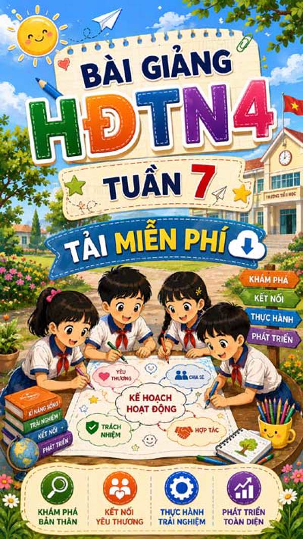 Bài giảng HĐTN 4 tuần 7 - Tải miễn phí