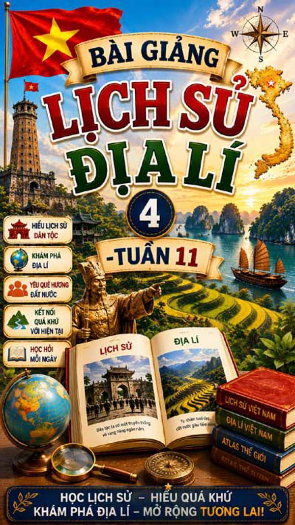 Bài giảng Lịch sử Địa 4 tuần 11 - Tải miễn phí