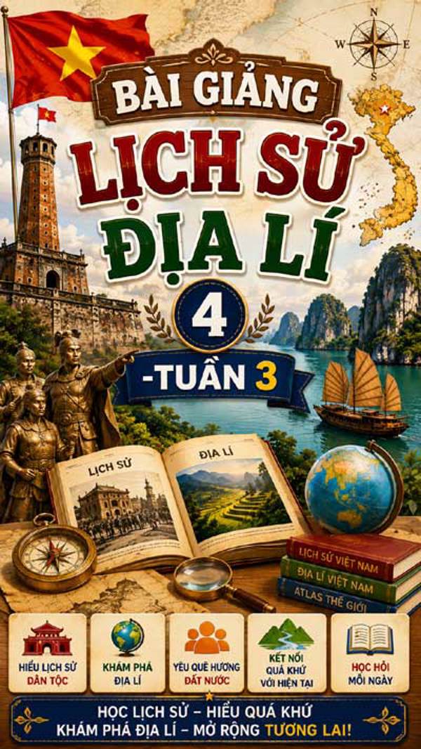 Bài giảng Lịch sử Địa 4 tuần 3 - Tải miễn phí