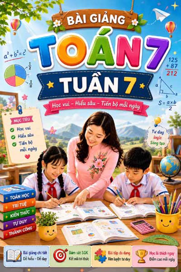 Bài giảng Toán 4 tuần 7 - Tải miễn phí