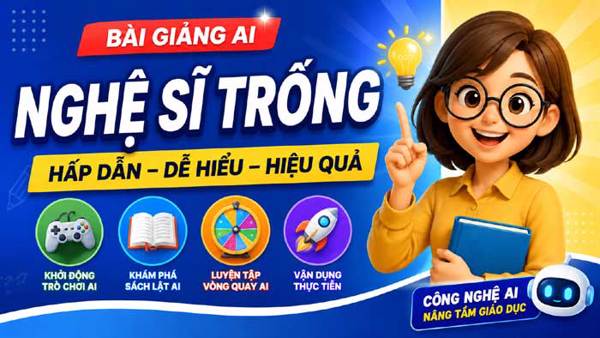 Bài giảng AI Nghệ sĩ trống - Tiếng Việt 4 tuần 3