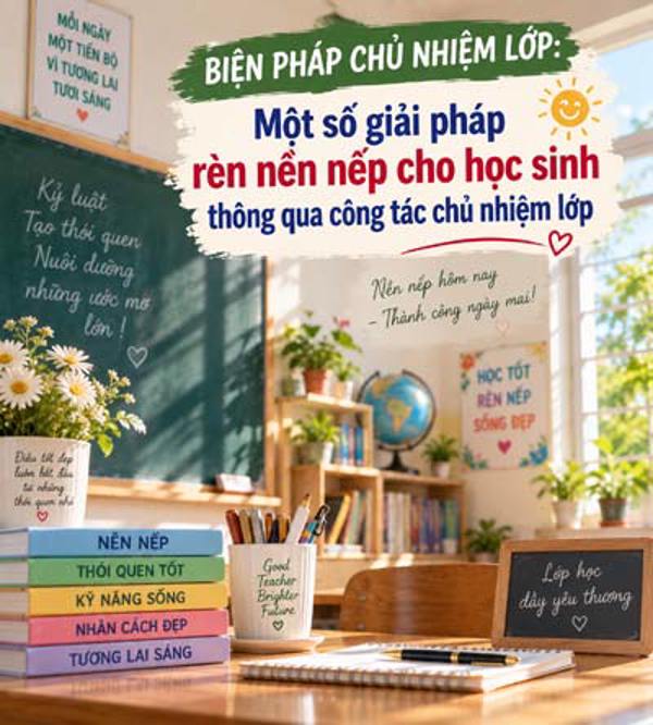 Một số giải pháp rèn nền nếp cho học sinh thông qua công tác chủ nhiệm lớp