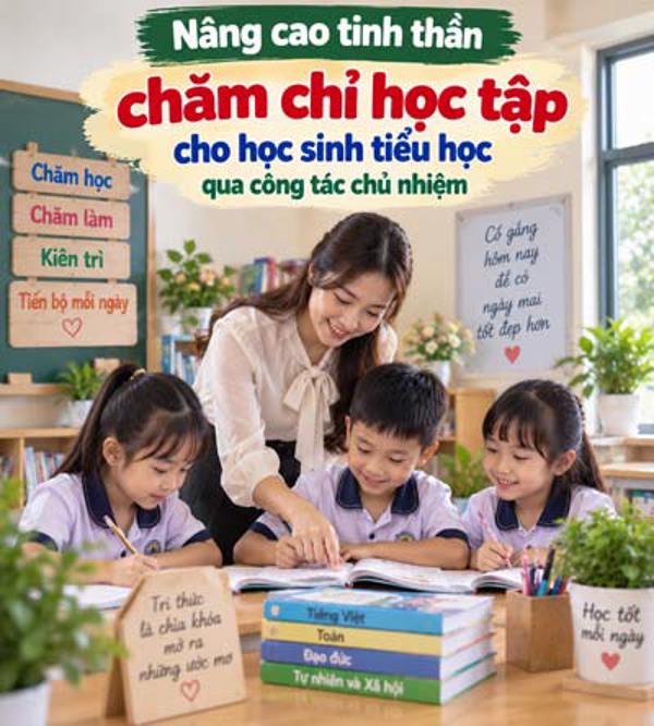 Nâng cao tinh thần chăm chỉ học tập cho học sinh tiểu học qua công tác chủ nhiệm