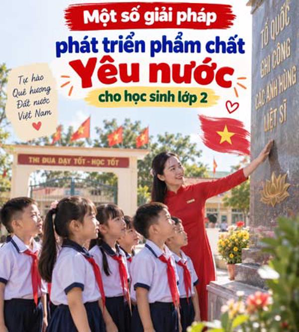 Một số giải pháp phát triển phẩm chất Yêu nước cho học sinh lớp 2