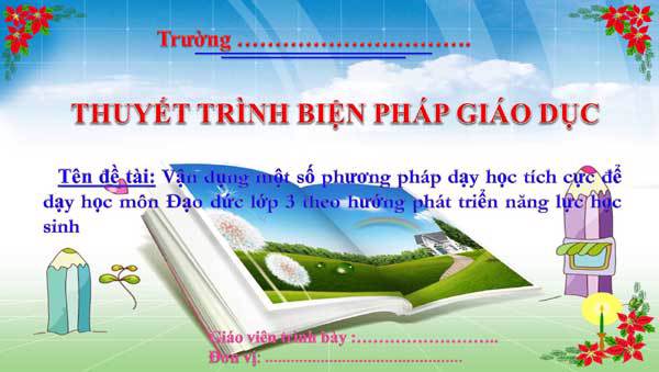 Vận dụng một số phương pháp dạy học tích cực môn Đạo Đức