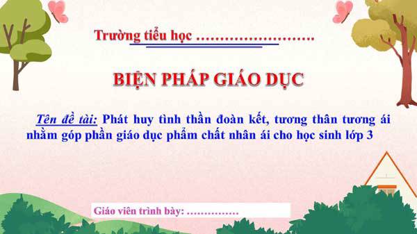 Biện pháp Nhân ái 