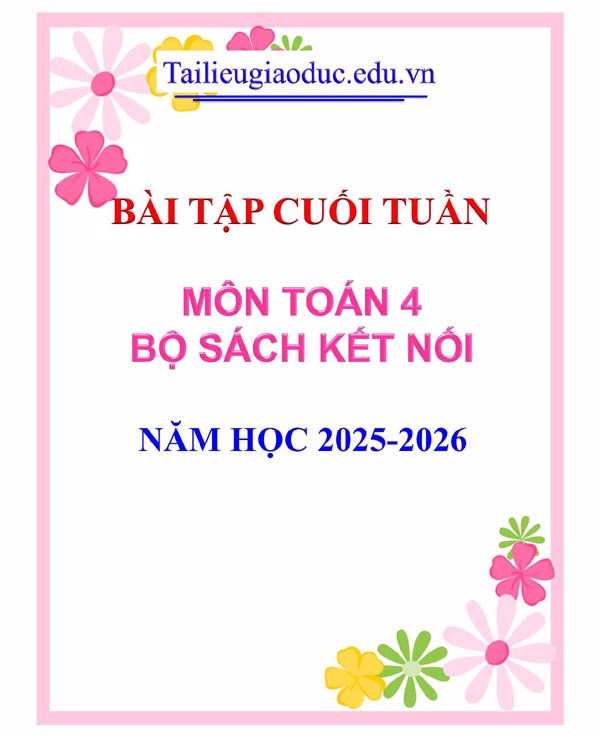 BTCT môn Toán lớp 3 sách KN