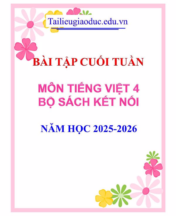 BTCT Tiếng việt 4 sách KN