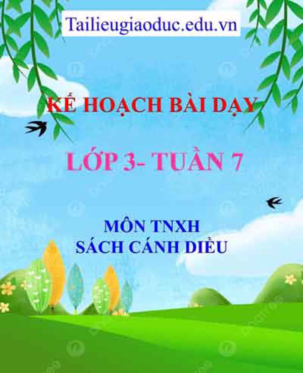 KHBD môn TNXH lớp 3 tuần 7-Sách CD