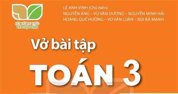 Vở bài tập Toán 3 sách kết nối (tập 1 và 2)