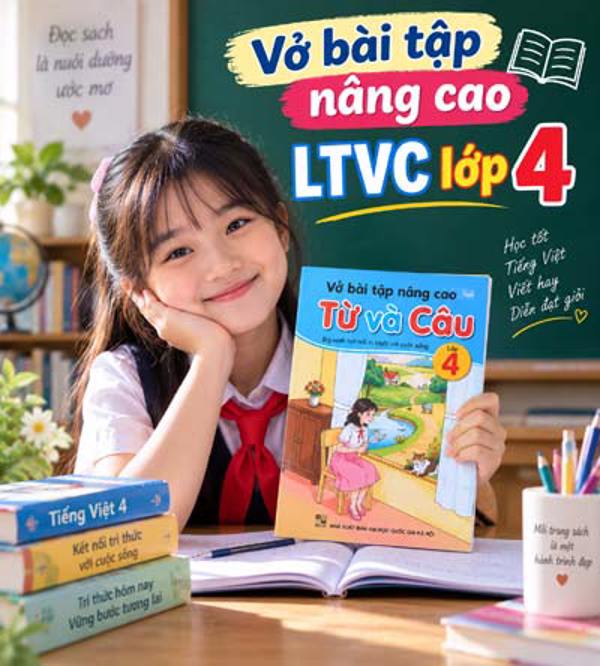 Vở bài tập nâng cao LTVC lớp 4