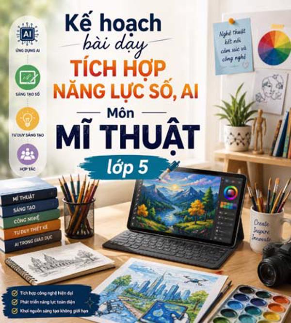 Kế hoạch bài dạy tích hợp môn Mĩ thuật lớp 5