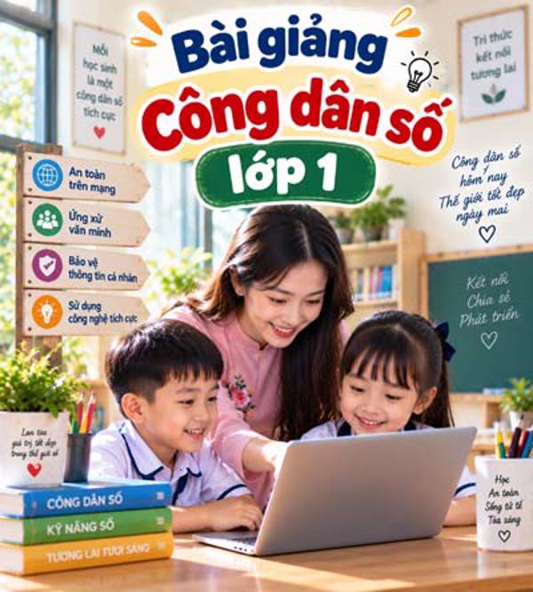 Bài giảng ppt Công dân số lớp 1
