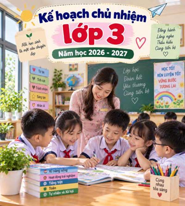 Kế hoạch chủ nhiệm năm học 2026-2027