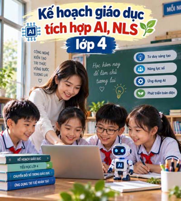 Kế hoạch giáo dục tích hợp AI, NLS lớp 4