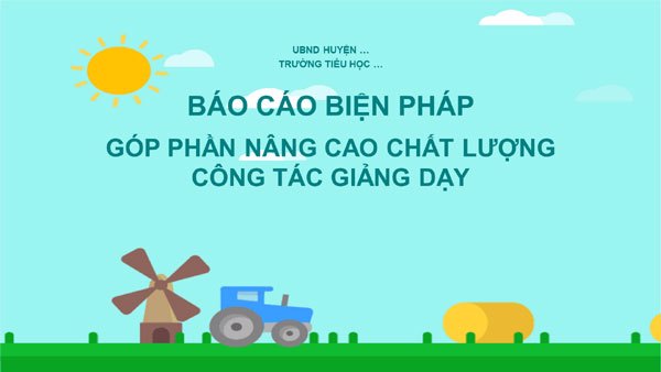 Mẫu PowerPoint thuyết trình thi Giáo viên giỏi, Chuyên đề, Sáng kiến Đẹp – Chuyên Nghiệp – Tải Miễn Phí