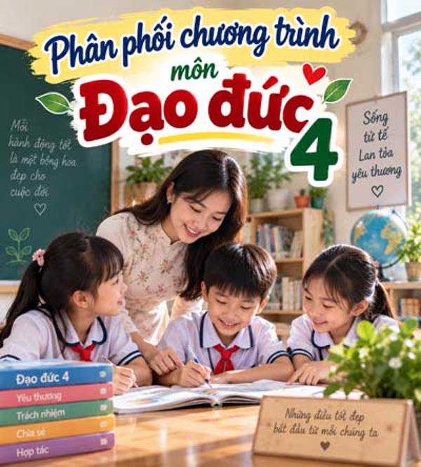 Phân phối chương trình Đạo đức 4
