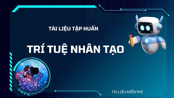 Tài liệu tập huấn AI cấp tiểu học