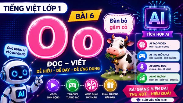 Bài giảng AI Oo - Tiếng Việt 1 tuần 2